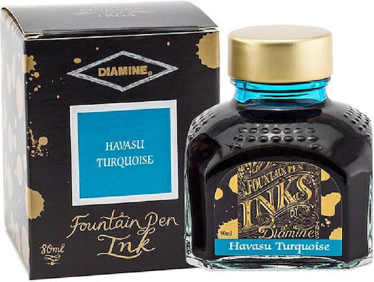 Diamine Ersatz- und Füllfederhaltertinten für Füllfederhalter Türkis 80ml