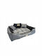 KingDog Sofa Hundebett Gray 100x75cm.