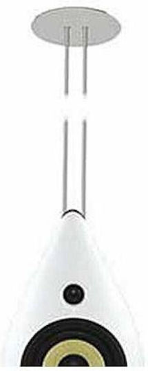 Podspeakers Βάση Ηχείου Οροφής Για The Drop Mkiii (Τεμάχιο) σε Ασημί / Λευκό Χρώμα