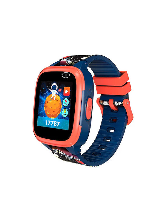 Xa13 Kinder Smartwatch mit Kautschuk/Plastik Armband Blau