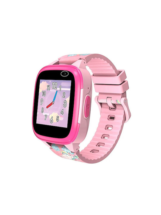 Xa13 Kinder Smartwatch mit Kautschuk/Plastik Armband Rosa