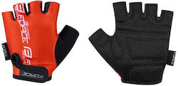 Force Kids Half Finger Cycling Gloves Red