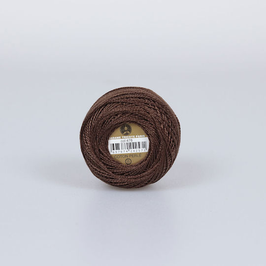 Madame Tricote Paris Thread Embroidery Cotton Brown 478 80m