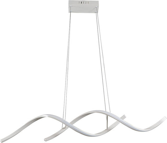 Universo Illuminazione Deckenleuchte 56cm Weiß mit Integrierter LED