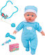 Globo Baby Doll Marty Blue for 3+ Years