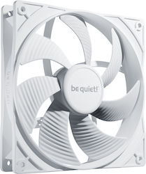 Be Quiet Pure Wings 3 Case Fan 140mm με Σύνδεση 4-Pin PWM Λευκό