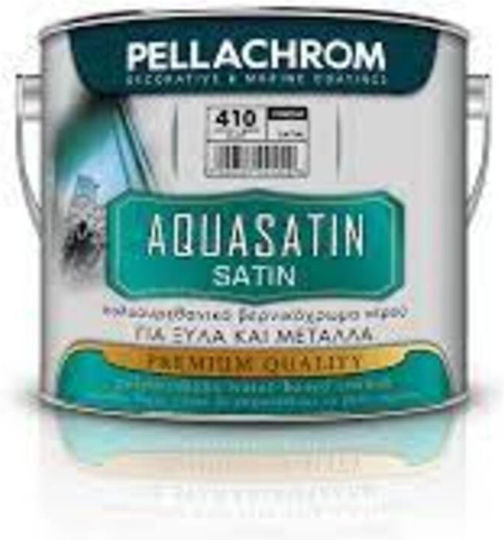 Pellachrom Varnish Colour Polyurethane Solvent 2.5lt White N.410 Satin