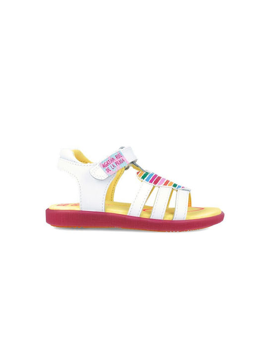 Agatha Ruiz De La Prada Sandale Copii Anatomic Albe