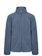 Fleece Γυναικεία Ζακέτα Μπλε