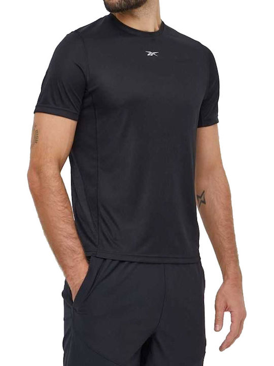 Reebok Speedwick Αθλητικό T-shirt Μαύρο