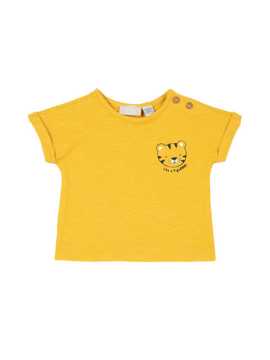 Chicco Kinder-T-Shirt Gelb