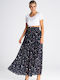 Figl Maxi Skirt in Black color