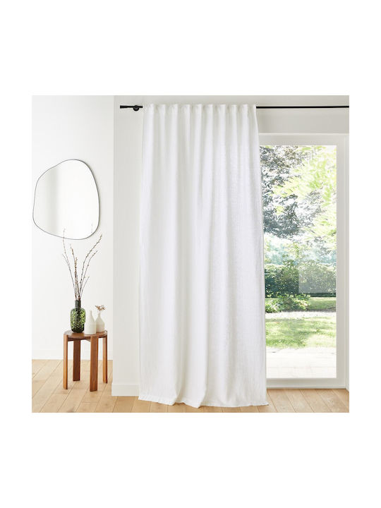 La Redoute Interieurs Curtain Window with Pencil Pleat White 350339878_10465_45 250x140cm