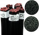 Rosfix Bețișoare de Silicon 978B-800D3 Negru 8mm