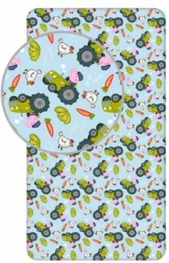 Peppa Pig Einzeln Mit Gummizug 90x200cm