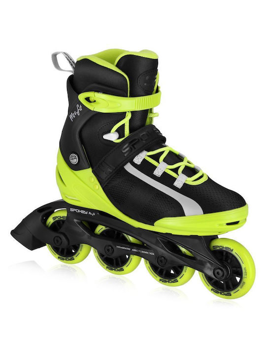 Spokey Adult/Kids Inline Rollers Yellow