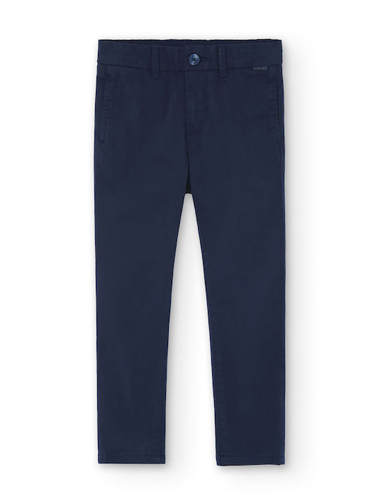 Boboli Παιδικό Παντελόνι Chino Υφασμάτινο Navy ...