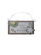 Etoile Placă Decorativă Lucrată Manual Multicoloră Din Lemn 21x12cm
