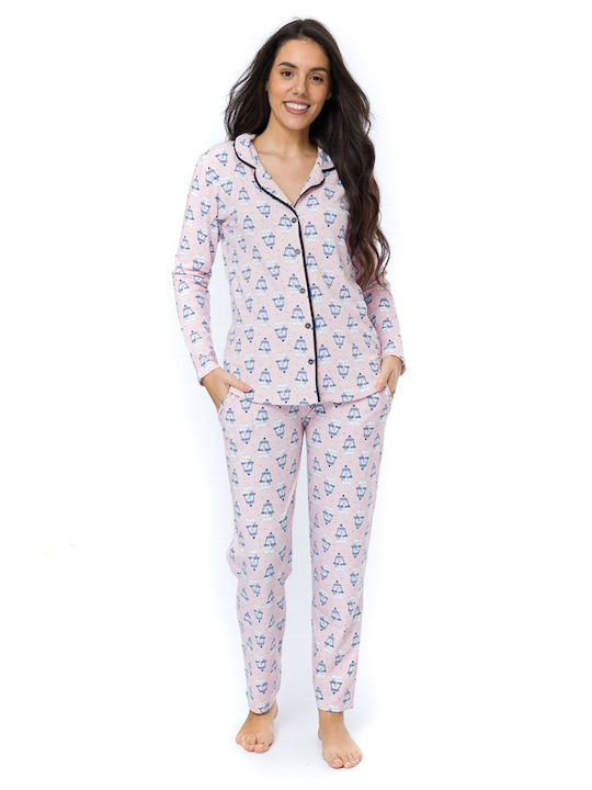 SNC Homewear Winter Damen Pyjama-Set