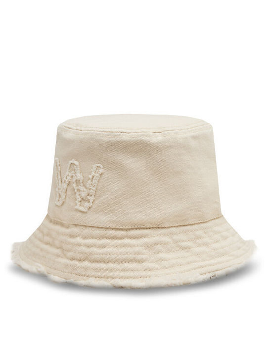 Weekend Maxmara Υφασμάτινo Ανδρικό Καπέλο Στυλ Bucket Λευκό