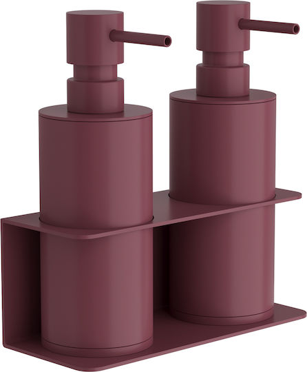 Pam & Co Wandmontierter Metallischer Rot Dispenser