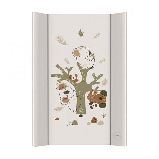 Ceba Baby Σκληρή Αλλαξιέρα από Πλαστικό Μπεζ 50x70cm