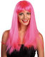 Carnival Wig Straight Pink