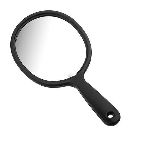 Niobe Professional Makeup Mirror Hand Black