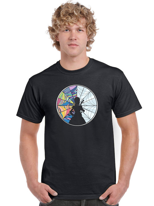 Pegasus Wednesday T-shirt Black Cotton