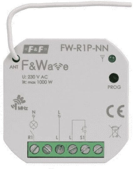 F&F FW-R1P-NN Cablu Radio Portabil Compatibil cu FiWave FW-R1P-NN
