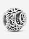 Pandora Openwork Sun, Stars & Moon Charm από Ασήμι