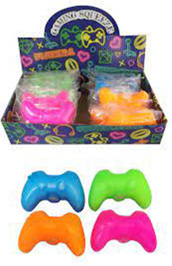 Joc Antistres Game Over Control Gamepad 6x9.5cm Squishy Multicolor (Diverse modele) 1 buc
