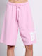 BodyTalk Women's Sporty Bermuda Shorts Pink