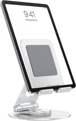 Omoton T6 Tablet Stand Desktop Until 12.9" Silver