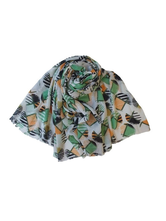 MI-TU Exclusive Women's Scarf Green