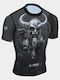 Athlon Short Sleeve Shirt 100-1819 for Jiu-Jitsu Black