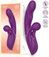 Engily Ross Δονητής Rabbit 22.2cm Μωβ