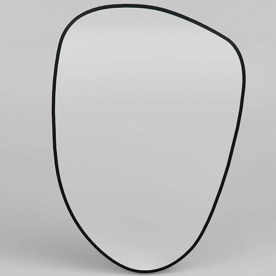 Aberto Design Dream Wall Mirror with Black Wooden Frame 91x61cm 1pcs