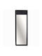 Aberto Design Καθρέπτης με Γκρι Ξύλινο Πλαίσιο 155x55cm
