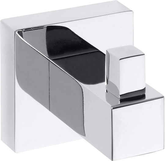 Bemeta Bemeta Кука Баня Единично с винтове ​5x5см Inox Сив