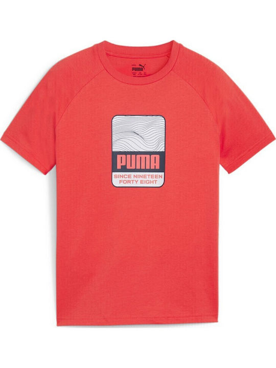 PUMA T-shirt Κόκκινο