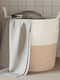 vidaXL Storage Basket Fabric Brown 43x43x38cm 1pcs