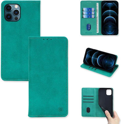 Sonique Vintage Magnet Wallet Synthetic Turquoise (iPhone 12 / 12 Pro)