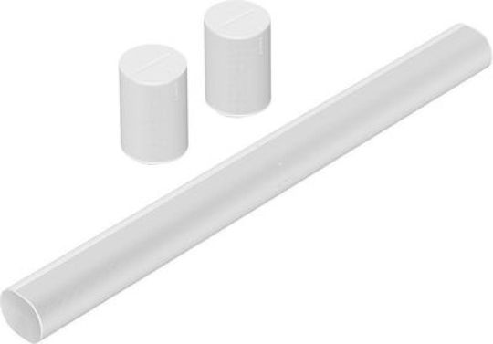 Sonos Σετ Ηχείων Home Cinema 5.0 Era 100 Surround Set with Arc 1000W Dolby Atmos White