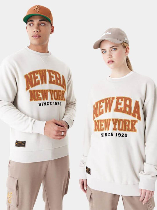 New Era Women's Sweatshirt Beige