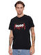 Hugo Boss T-shirt Bărbătesc cu Mânecă Scurtă Black