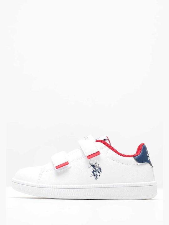 U.S. Polo Assn. Kids Sneakers Assn White