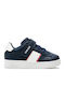 Eclyper Baby Παιδικά Sneakers Ανατομικά με Σκρατς Navy Μπλε