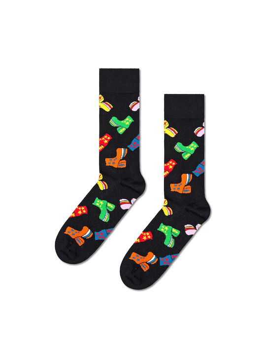 Happy Socks Κάλτσες Μαύρες