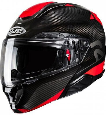 HJC Rpha 91 Combust Carbon Noela MC1 Motorradhelm Aufklappbar ECE 22.06